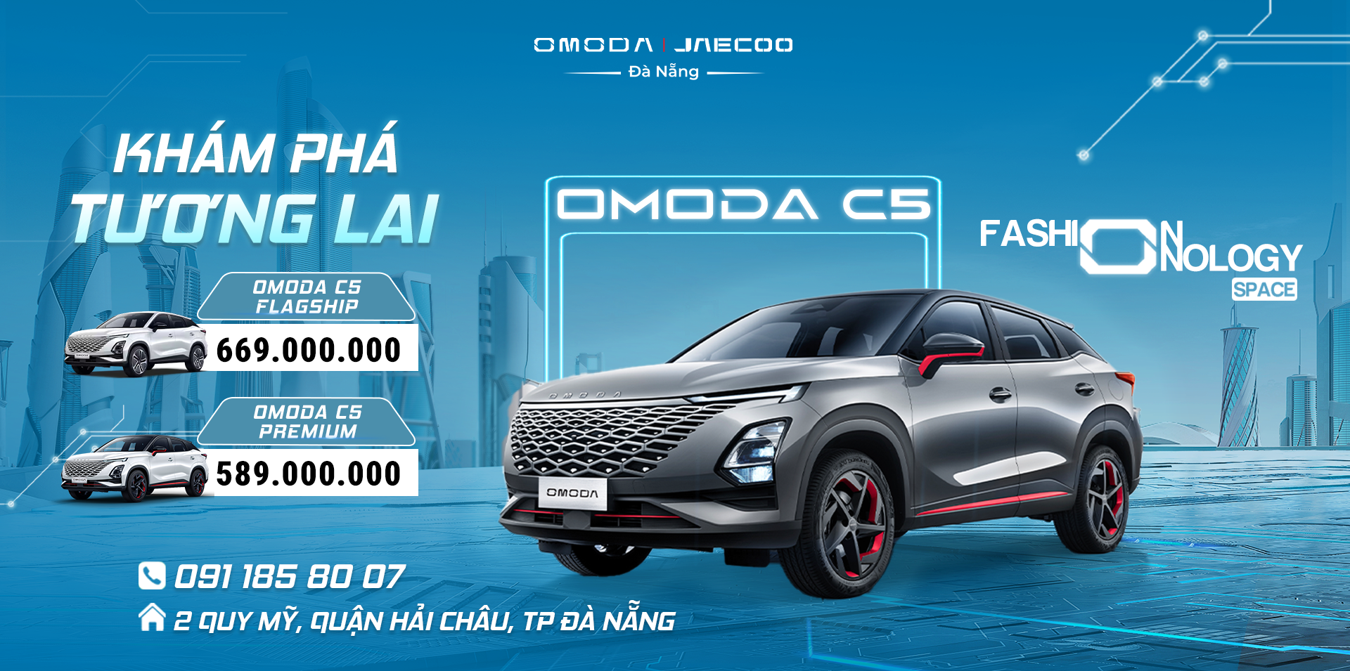 omoda c5 công bố giá