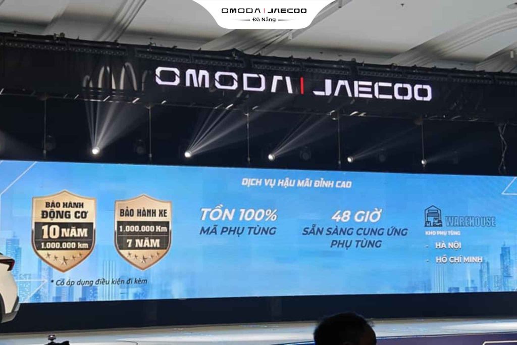 Bảo hành Omoda C5