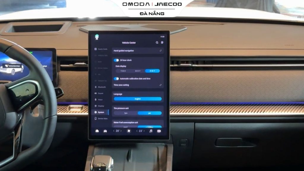 Màn hình Jaecoo J7 Flagship